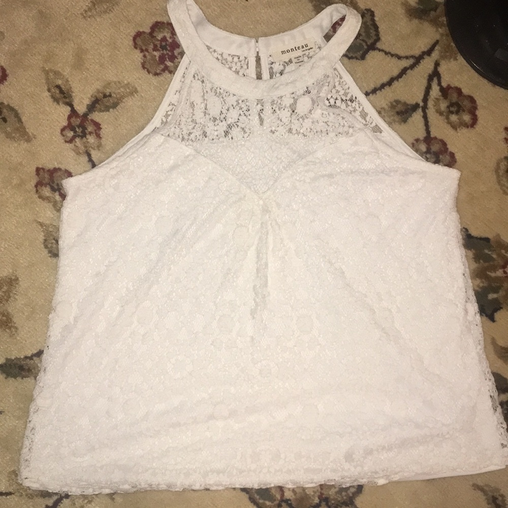 White Lace tank top
